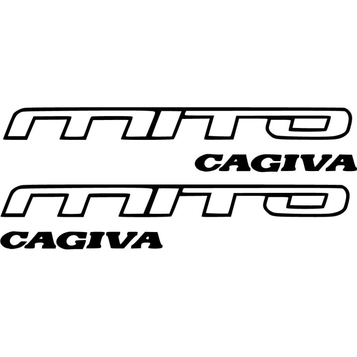 Cagiva Mito Die Cut Style 2 Stickers Decals - DecalsHouse