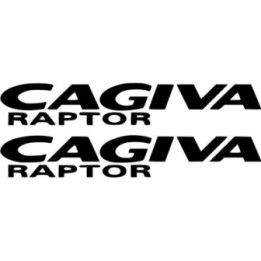Cagiva Raptor Lettering Die Cut Stickers Decals - DecalsHouse