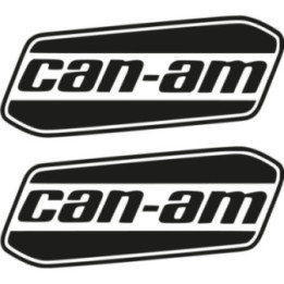 Can Am Badge Die Cut Stickers Decals - DecalsHouse