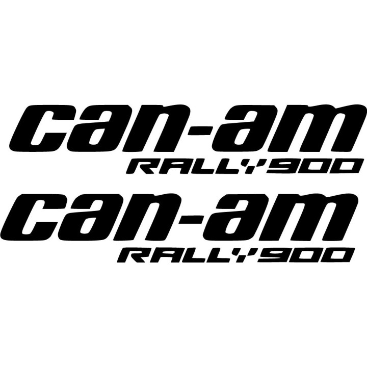 Can-Am Rally 900 ATV Stickers – Off-Road Quad Decals (2-Pack)