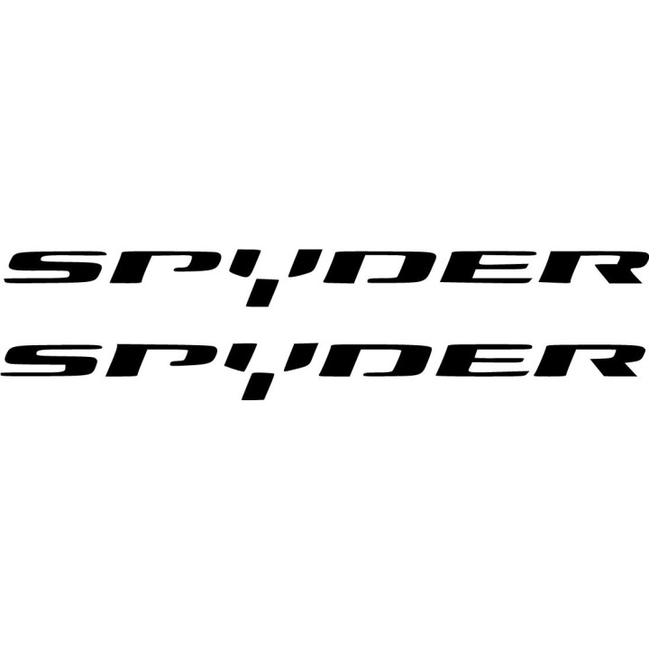Can Am Spyder Die Cut Lettering Stickers Decals - DecalsHouse