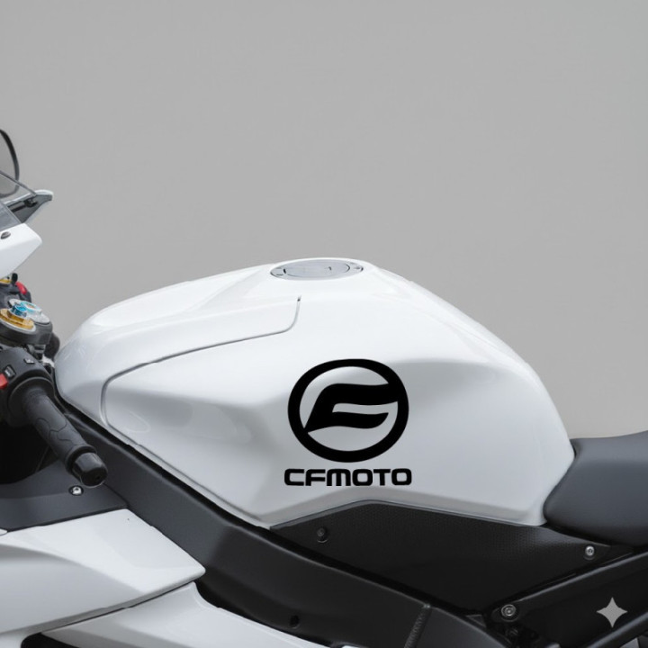 Cf Moto Logo Die Cut Stickers Decals - DecalsHouse