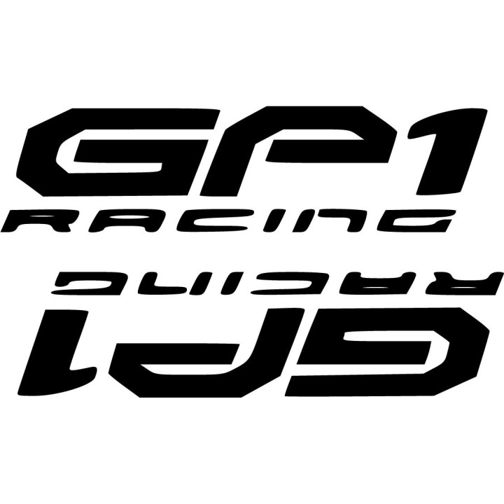 Derbi Gp1 Die Cut Stickers Decals - DecalsHouse