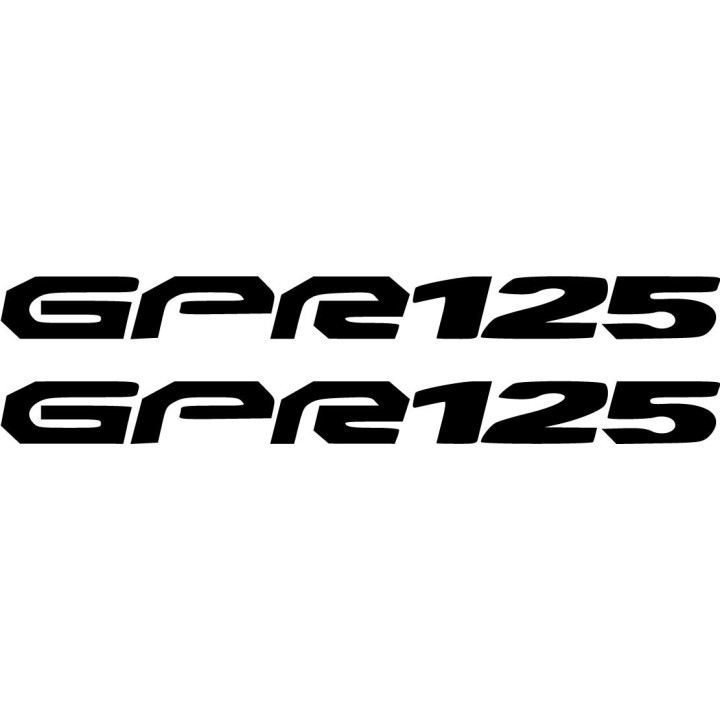 Derbi Gpr 125 Die Cut Style 2 Stickers Decals - DecalsHouse