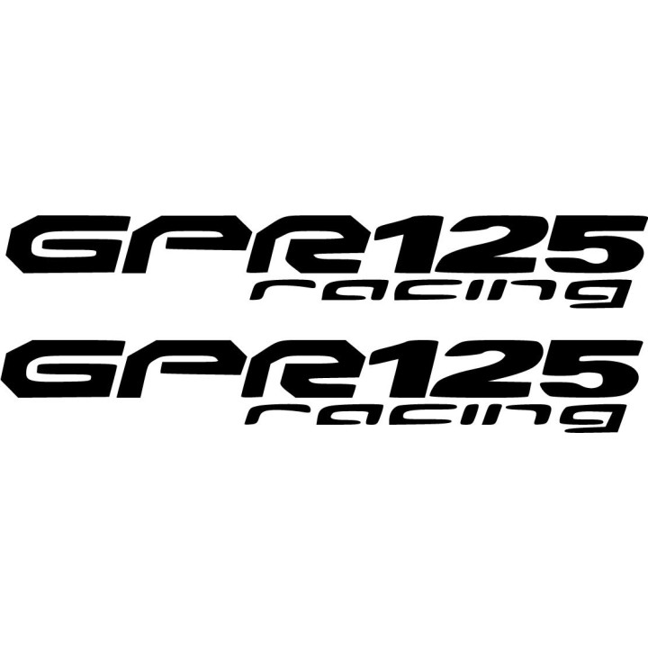Derbi Gpr 125 Die Cut Style 3 Stickers Decals - DecalsHouse