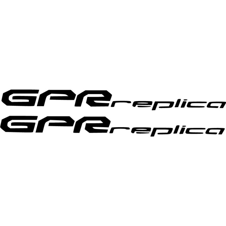 Derbi Gpr Replica Die Cut Stickers Decals - DecalsHouse