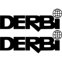 Derbi Logo Die Cut Stickers Decals - DecalsHouse