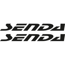 Derbi Senda Die Cut Stickers Decals - DecalsHouse