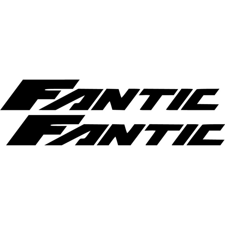 Fantic Motorcycle Stickers – XEF Enduro Motocross Trail Decals (2-Pack)