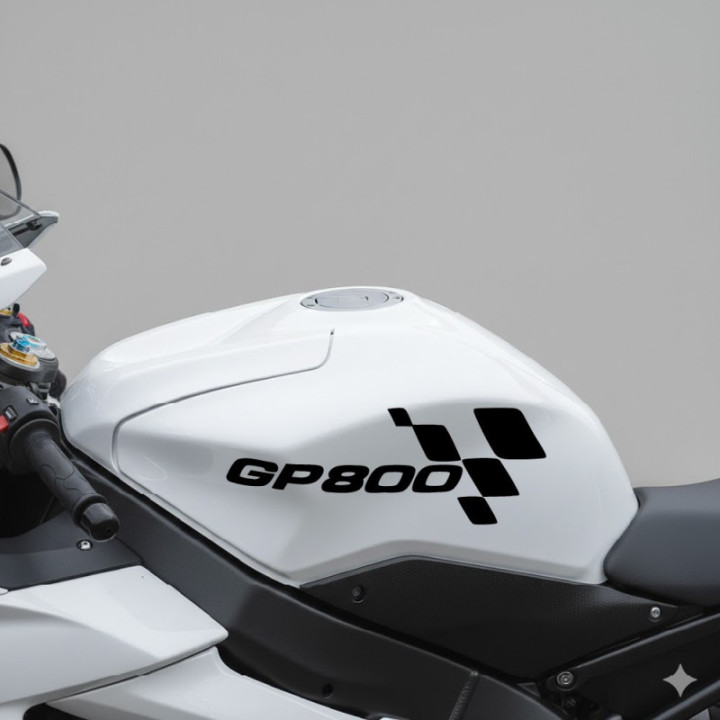 Gilera Gp 800 Die Cut Style 2 Stickers Decals - DecalsHouse