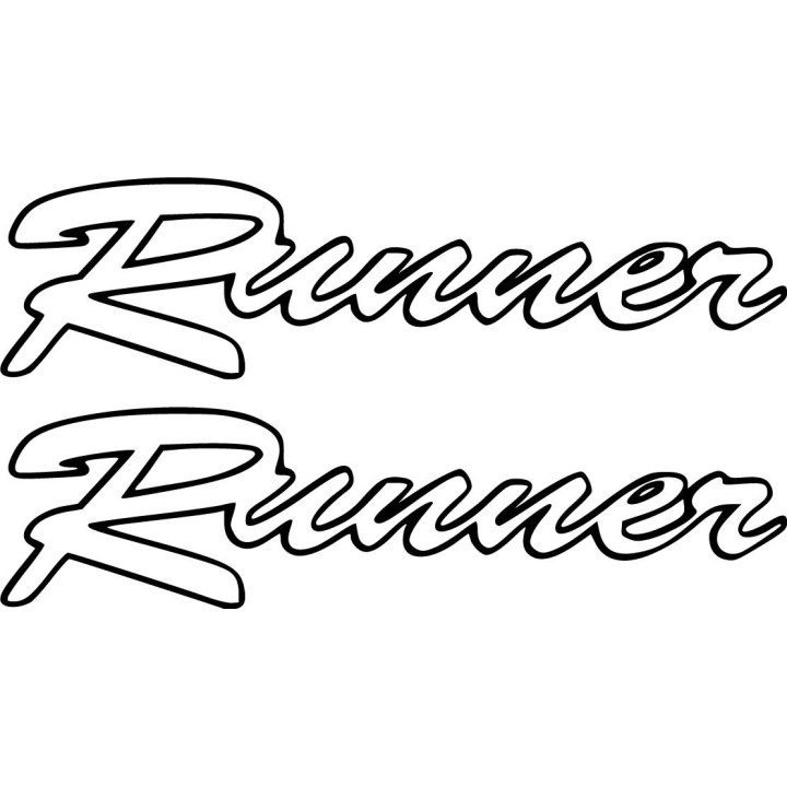 Gilera Runner Die Cut Style 2 Stickers Decals - DecalsHouse