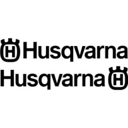 Husqvarna Logo Die Cut Style 3 Stickers Decals - DecalsHouse