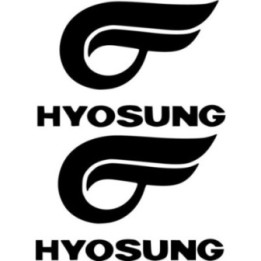 Hyosung Logo Die Cut Stickers Decals - DecalsHouse