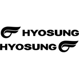 Hyosung Logo Die Cut Style 2 Stickers Decals - DecalsHouse