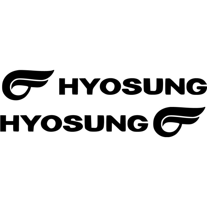Hyosung Logo Die Cut Style 2 Stickers Decals - DecalsHouse
