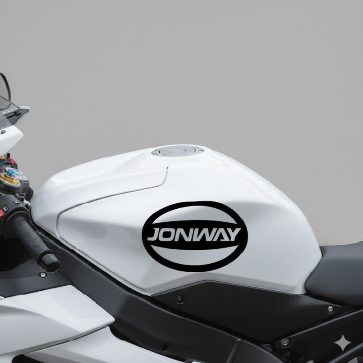 Jonway Moto Logo Die Cut Stickers Decals - DecalsHouse