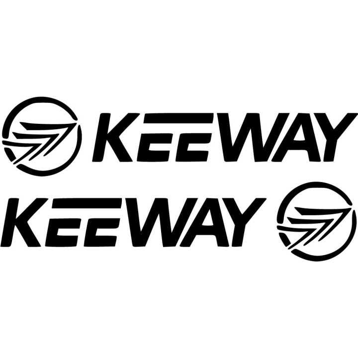 Keeway Motorcycle Stickers – RKV Superlight X-Ray 125 Decals (2-Pack)