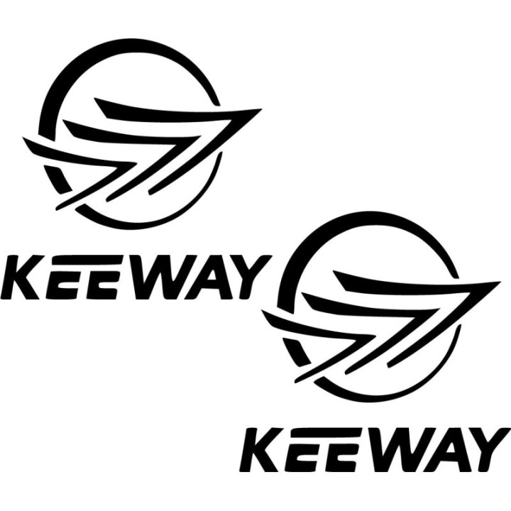 Keeway Logo Die Cut Style 2 Stickers Decals - DecalsHouse