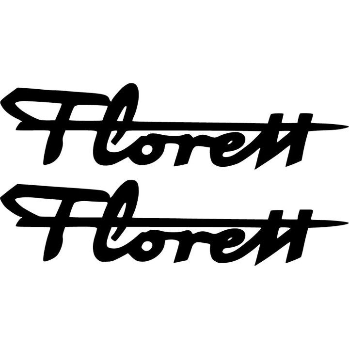 Kreidler Florett Die Cut Stickers Decals - DecalsHouse