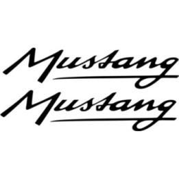 Kreidler Mustang Die Cut Stickers Decals - DecalsHouse