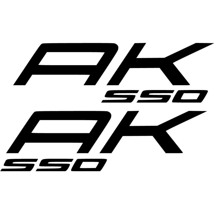 Kymco Ak 550 Die Cut Style 3 Stickers Decals - DecalsHouse