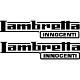 Lambretta Innocenti Die Cut Stickers Decals - DecalsHouse