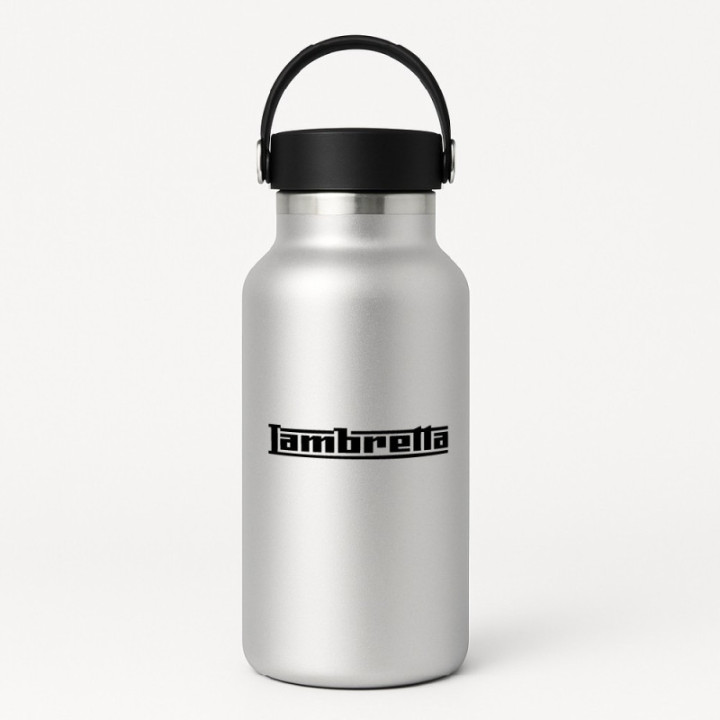 Lambretta Logo Die Cut Lettering Stickers Decals - DecalsHouse
