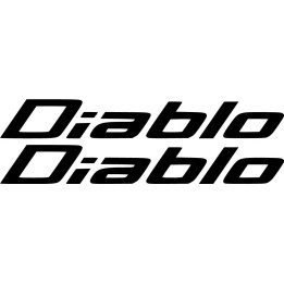 Lexmoto Diablo Die Cut Stickers Decals - DecalsHouse