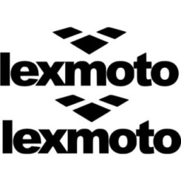 Lexmoto Die Cut Style 3 Stickers Decals - DecalsHouse