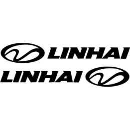 Linhai Stickers – ATV UTV Quad Scooter Panel Decals (2-Pack)