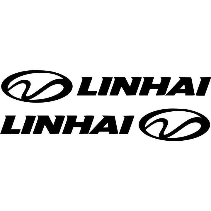 Linhai Stickers – ATV UTV Quad Scooter Panel Decals (2-Pack)