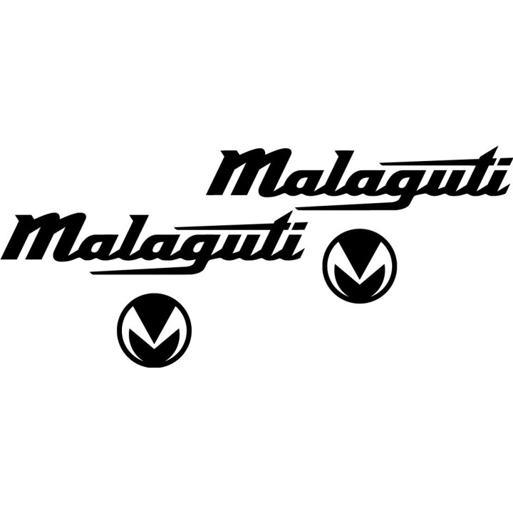 Malaguti Logo Die Cut Stickers Decals - DecalsHouse