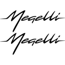 Megelli Logo Die Cut Stickers Decals - DecalsHouse