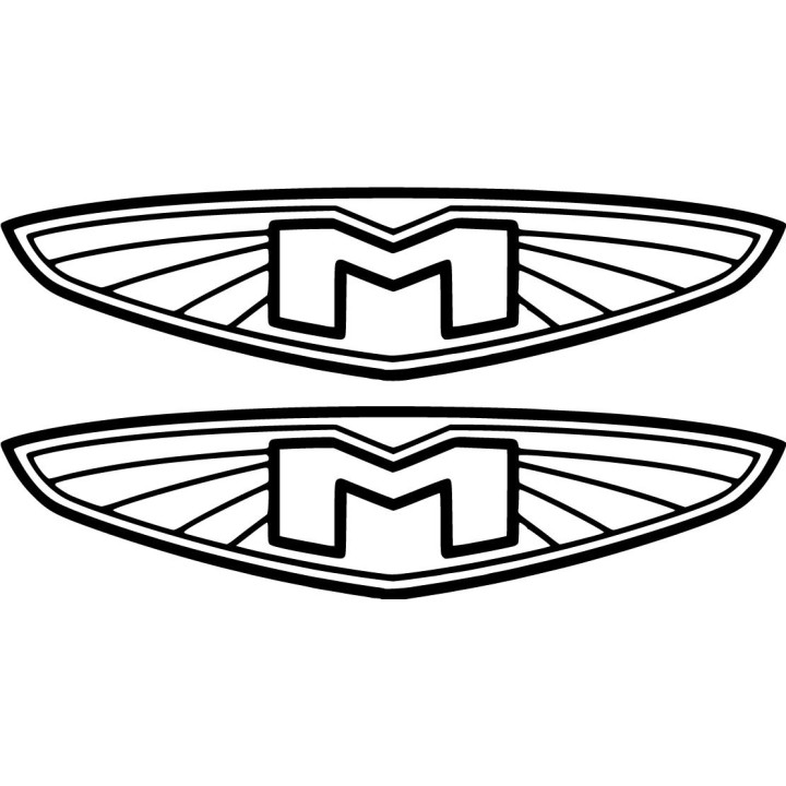 Megelli Logo Die Cut Style 2 Stickers Decals - DecalsHouse