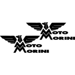 Moto Morin Logo Die Cut Style 2 Stickers Decals - DecalsHouse