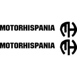 Motorhispania Logo Die Cut Stickers Decals - DecalsHouse