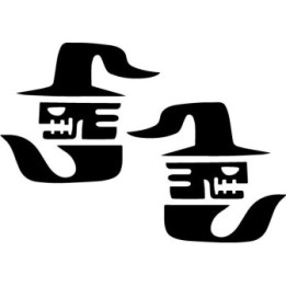 Fairy Tail Crime Sorcière Stickers – Anime Decals (2-Pack)