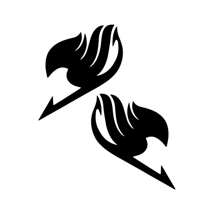 Fairy Tail Guild Stickers – Anime Decals (2-Pack)