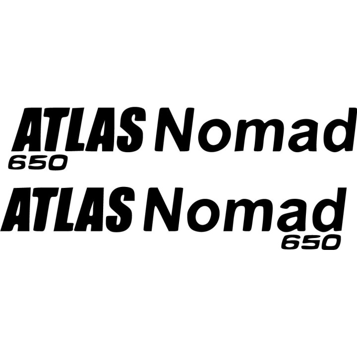 Norton Atlas Nomad 650 Die Cut Stickers Decals - DecalsHouse