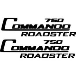 Norton Commando Roadster 750 Die Cut Stickers Decals - DecalsHouse