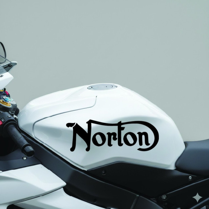 Norton Logo Die Cut Stickers Decals - DecalsHouse