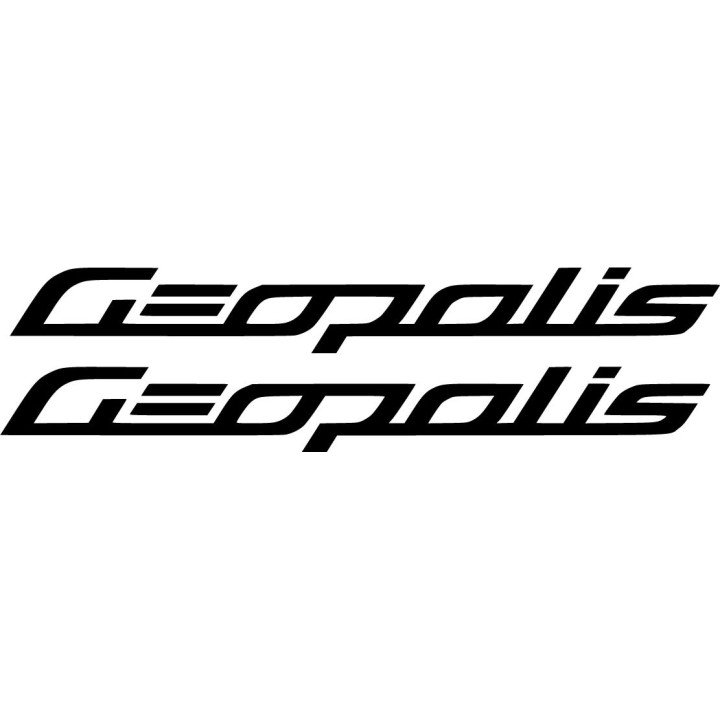 Peugeot Geopolis Die Cut Stickers Decals - DecalsHouse
