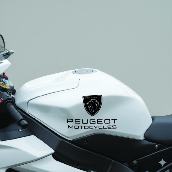 Peugeot Logo Die Cut Lettering Style 2 Stickers Decals - DecalsHouse