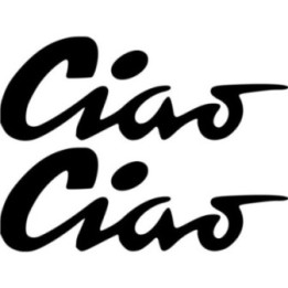 Piaggio Ciao Die Cut Stickers Decals - DecalsHouse