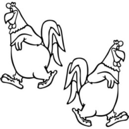 Foghorn Leghorn Stickers – Looney Tunes Decals (2-Pack)