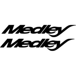 Piaggio Medley Die Cut Stickers Decals - DecalsHouse