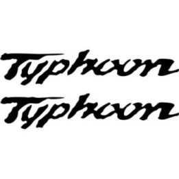 Piaggio Typhoon Die Cut Stickers Decals - DecalsHouse