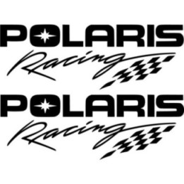 Polaris Racing Die Cut Stickers Decals - DecalsHouse
