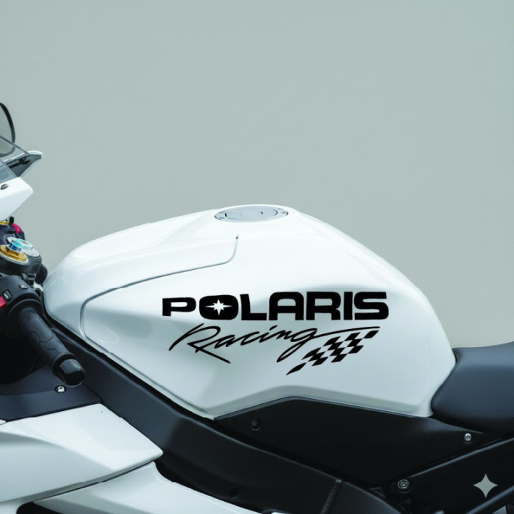 Polaris Racing Die Cut Stickers Decals - DecalsHouse
