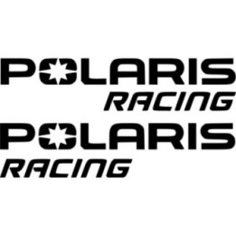 Polaris Racing Die Cut Style 2 Stickers Decals - DecalsHouse